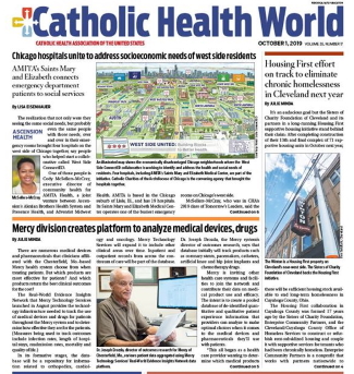 Foundation's collaborative Housing First initiative featured in Catholic Health World