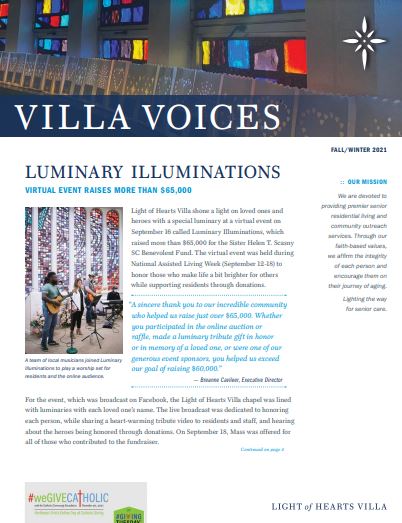 Light of Hearts Villa virtual Luminary Illuminations event raises more than $65,000