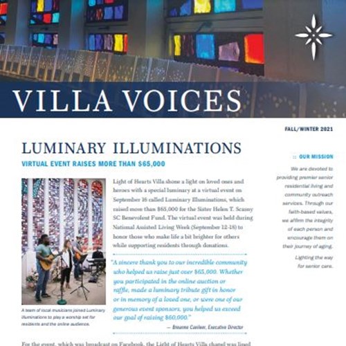 Light of Hearts Villa virtual Luminary Illuminations event raises more than $65,000