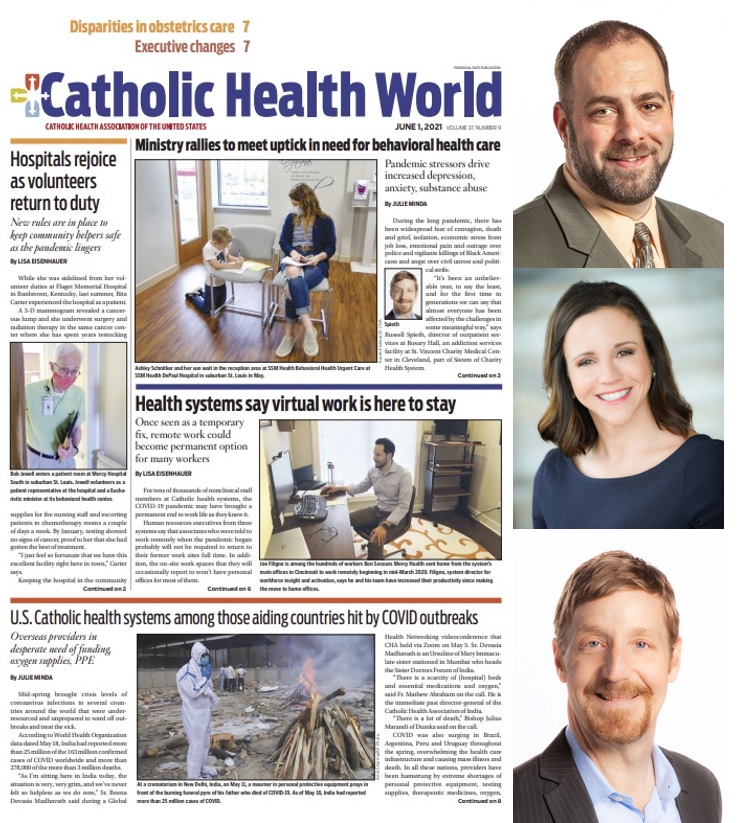 Catholic Health World features St. Vincent Charity Medical Center in cover story on escalating demand for behavioral health services