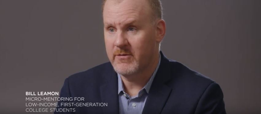 Foundation's Innovation Fellow talks about new approach to college mentoring