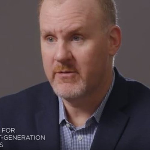 Foundation's Innovation Fellow talks about new approach to college mentoring