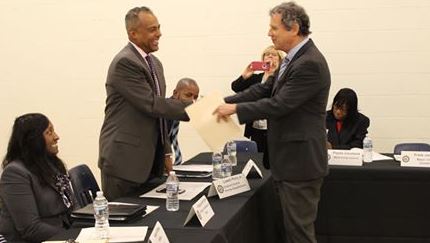 Promise Neighborhood director participates in panel discussion with U.S. Senator Sherrod Brown