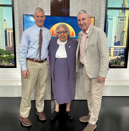 St. Vincent Charity Rosary Hall featured on FOX-8 New Day Cleveland show