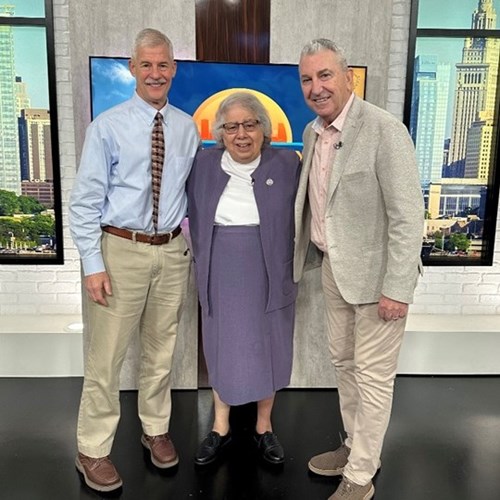 St. Vincent Charity Rosary Hall featured on FOX-8 New Day Cleveland show