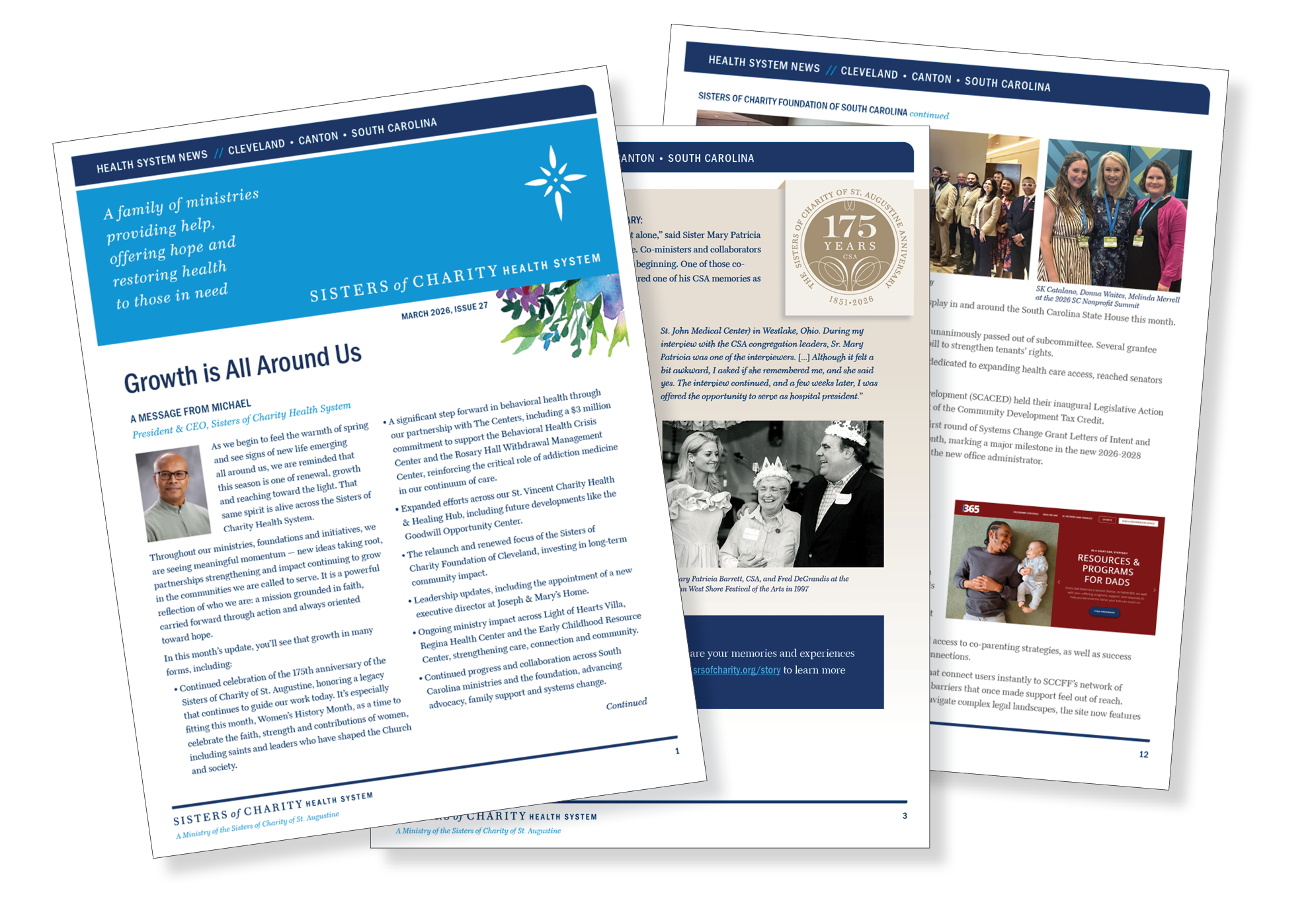 News from our ministries: Growth is all around us