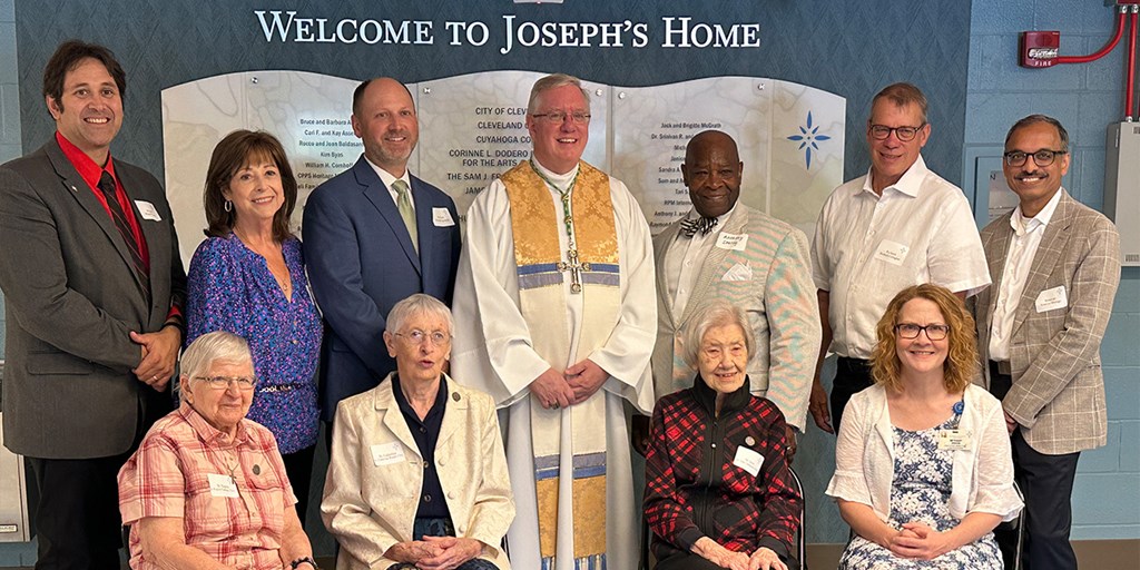 Joseph & Mary's Home dedicates relocated and renovated Joseph's Home medical respite facility
