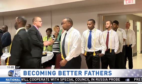 WPDE-TV: Dads earn the title of 'father' at community program graduation
