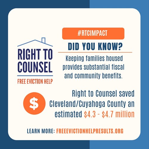 Foundation's Innovation Mission fellowship sparks idea for Right to Counsel program that leads to up to $4.7 million in benefits