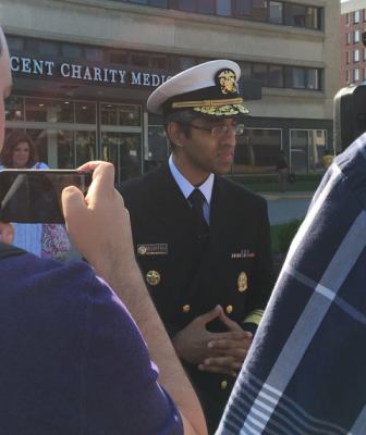U.S. Surgeon General visits St. Vincent Charity Medical Center