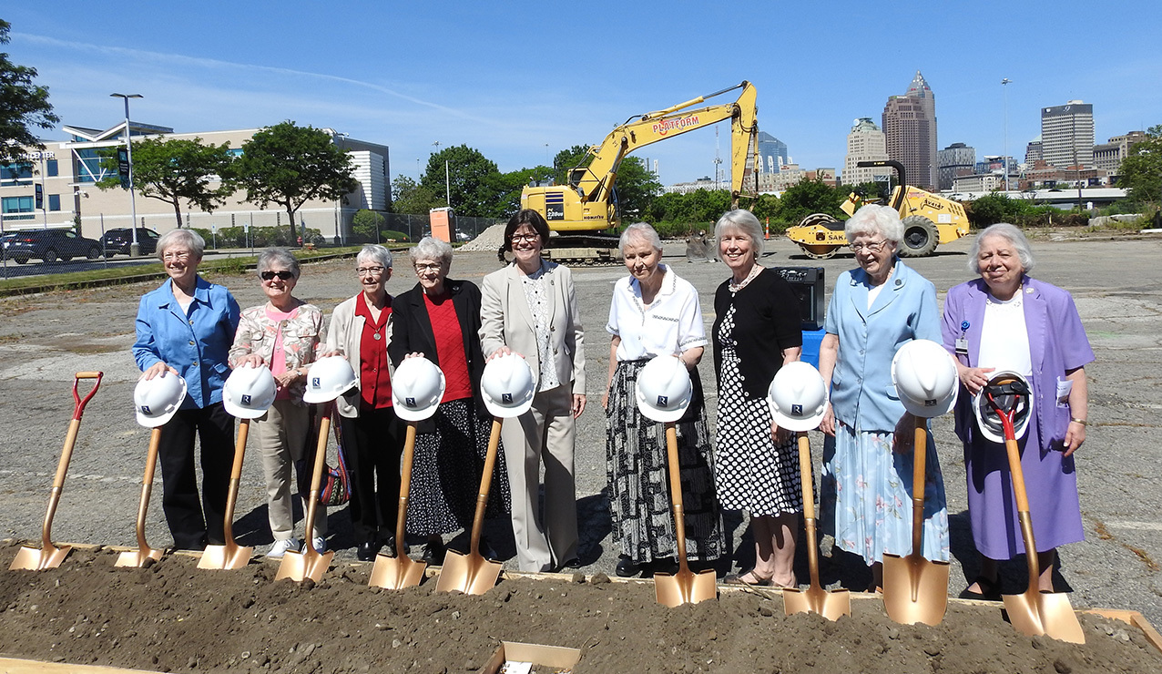 Women Religious Archives Collaborative breaks ground on Heritage Center in Cleveland's Central neighborhood