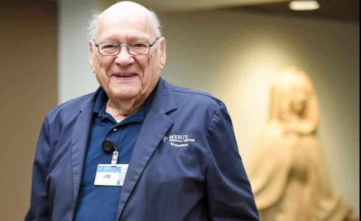Mercy Medical Center 93-year-old volunteer profiled for National Volunteer Week
