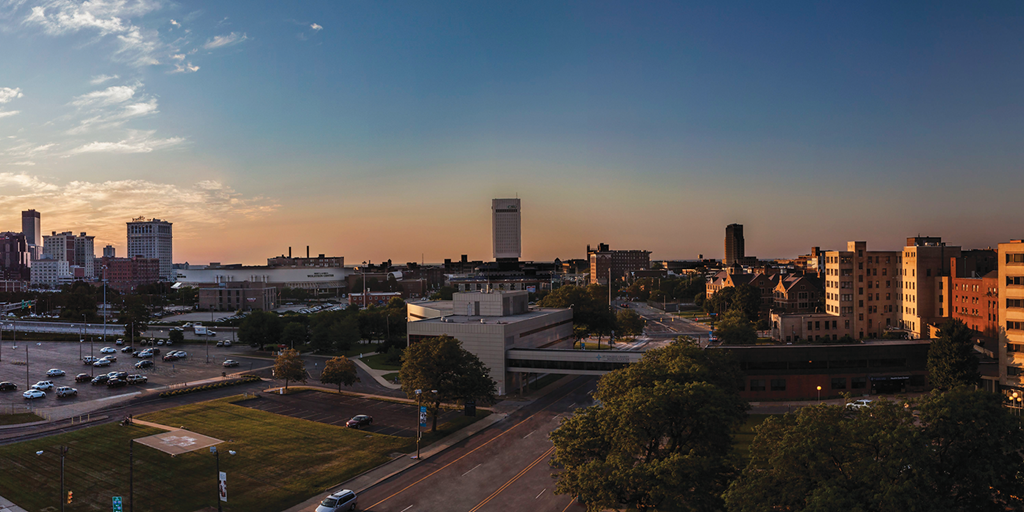 The St. Vincent Charity Health Campus will encompass property owned by the Sisters of Charity at East 22nd Street and serve as a catalyst for revitalization in the surrounding area.