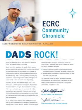 ECRC Community Chronicle: Focusing on fathers