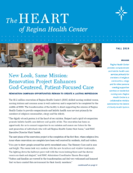 Regina Health Center renovation project enhances God-centered, patient-focused care