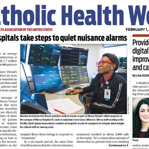 St. Vincent Charity featured in Catholic Health World cover story