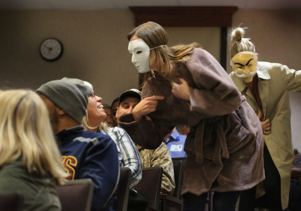 Cleveland Improbable Players offer reality of addiction and recovery in dramatization at St. Vincent Charity Medical Center