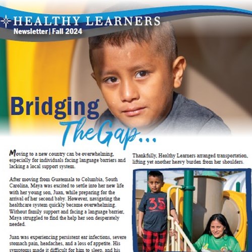 Healthy Learners highlights how it helps build healthier futures for families in latest newsletter