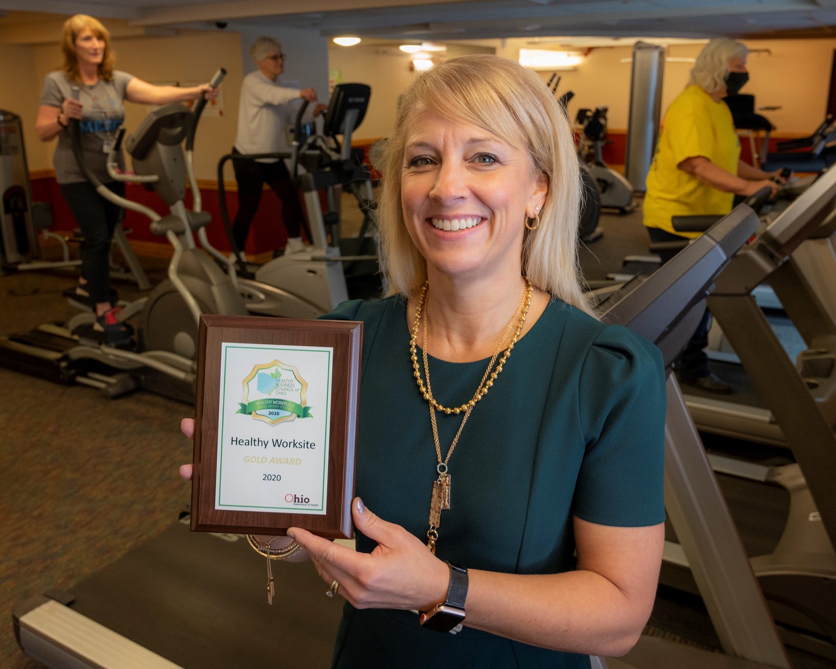 Mercy Medical Center recognized by Healthy Business Council of Ohio for healthy worksite practices