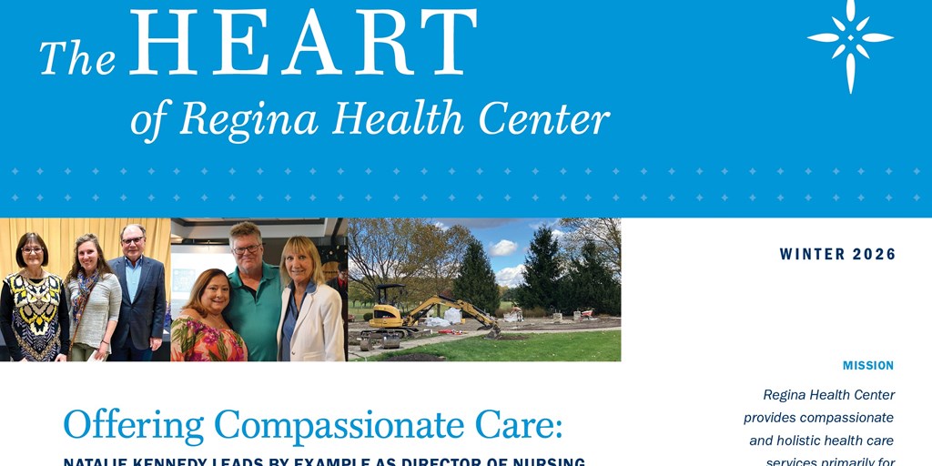 The Heart of Regina Health Center: caregiver spotlight focuses on Director of Nursing Natalie Kennedy and her commitment to compassionate care