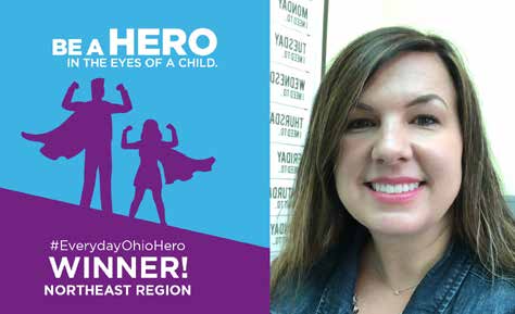Early Childhood Resource Center engagement coordinator honored by the Ohio Children's Trust Fund